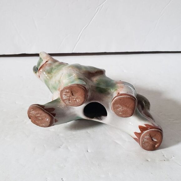 Elephant Figurine Signed - Picture 9 of 12